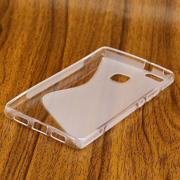 Нескользящий чехол для Huawei P9 (прозрачный) Нескользящий чехол для Huawei P9 (прозрачный)