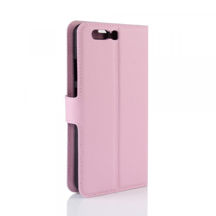 Чехол с визитницей для Huawei P10 Plus (розовый)