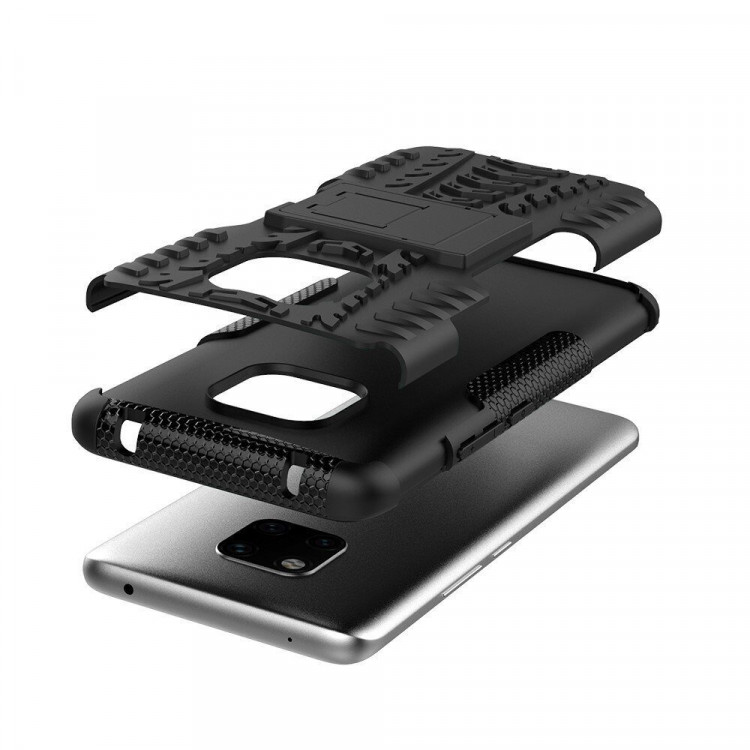 Чехол Hybrid Armor для Huawei Mate 20 Pro (черный)