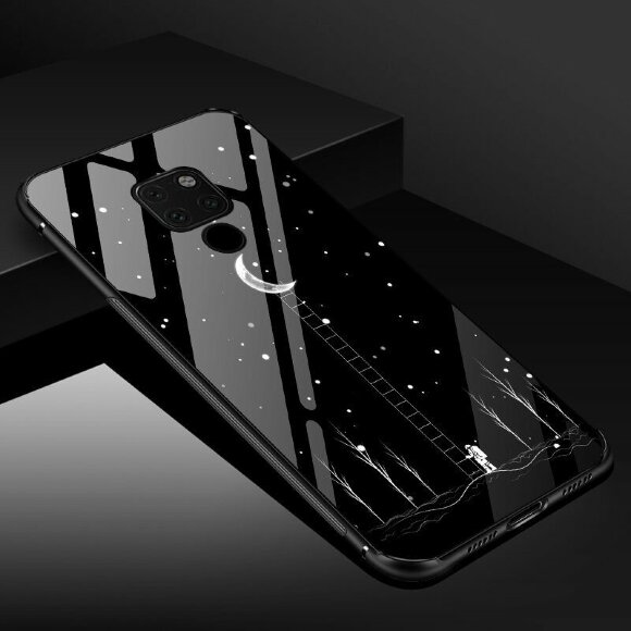 Чехол-накладка для Huawei Mate 20 (Ladder of the moon)