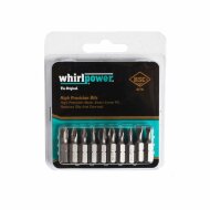 Набор насадок WhirlPower 10 шт. PH/PZ/SL- 25мм Набор насадок WhirlPower 10 шт. PH/PZ/SL- 25мм