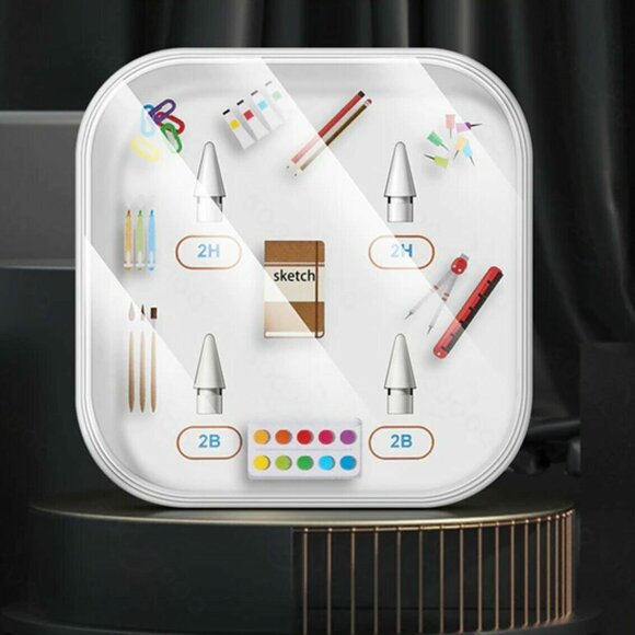 Набор наконечников для Стилуса Apple Pencil 1 и 2 поколения - 4шт.