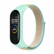 Нейлоновый ремешок для Xiaomi Mi Band 6 / Mi Band 5 / Mi Band 4 / Mi Band 3 (голубой + желтый) Нейлоновый ремешок для Xiaomi Mi Band 6 / Mi Band 5 / Mi Band 4 / Mi Band 3 (голубой + желтый)
