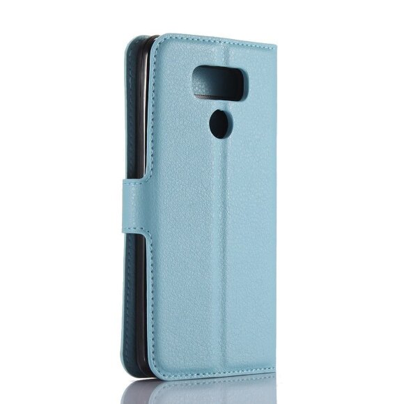 Чехол с визитницей для LG G6 (голубой) Чехол с визитницей для LG G6 (голубой)