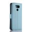 Чехол с визитницей для LG G6 (голубой)