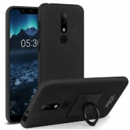 Чехол iMak Finger для Nokia 5.1 Plus / Nokia X5 (черный) Чехол iMak Finger для Nokia 5.1 Plus / Nokia X5 (черный)