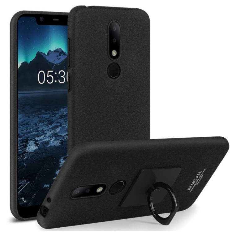 Чехол iMak Finger для Nokia 5.1 Plus / Nokia X5 (черный)