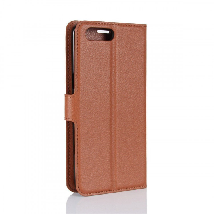 Чехол с визитницей для Asus Zenfone 4 ZE554KL (коричневый)