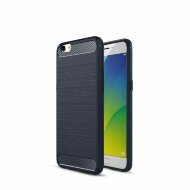 Чехол-накладка Carbon Fibre для Oppo R9s (темно-синий) Чехол-накладка Carbon Fibre для Oppo R9s (темно-синий)