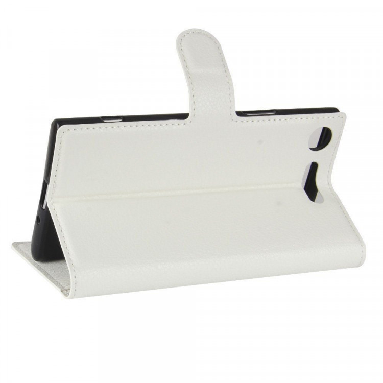 Чехол с визитницей для Sony Xperia XZ1 (белый)