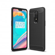Чехол-накладка Carbon Fibre для OnePlus 6 (черный) Чехол-накладка Carbon Fibre для OnePlus 6 (черный)