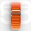 Ремешок Альпийская петля для Samsung Galaxy Watch 4 / Watch 5 / Watch 5 Pro (оранжевый)