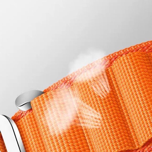 Ремешок Альпийская петля для Samsung Galaxy Watch 4 / Watch 5 / Watch 5 Pro (оранжевый) Ремешок Альпийская петля для Samsung Galaxy Watch 4 / Watch 5 / Watch 5 Pro (оранжевый)