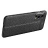 Чехол-накладка Litchi Grain для OnePlus Nord 2 5G (черный)