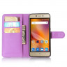 Чехол с визитницей для ZTE Blade X3 (фиолетовый)