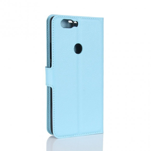Чехол с визитницей для ZTE Nubia Z17 (голубой) Чехол с визитницей для ZTE Nubia Z17 (голубой)