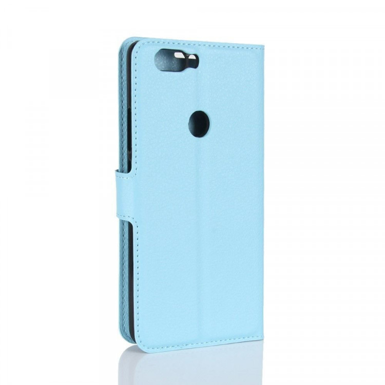 Чехол с визитницей для ZTE Nubia Z17 (голубой)