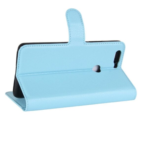 Чехол с визитницей для ZTE Nubia Z17 (голубой) Чехол с визитницей для ZTE Nubia Z17 (голубой)