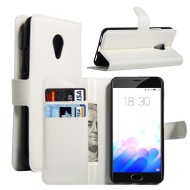Чехол с визитницей для Meizu M3 / M3s (белый) Чехол с визитницей для Meizu M3 / M3s (белый)