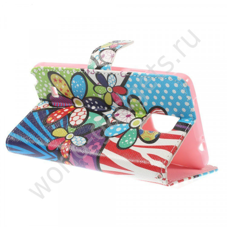 Чехол для Samsung Galaxy Note 4 (Цветы)