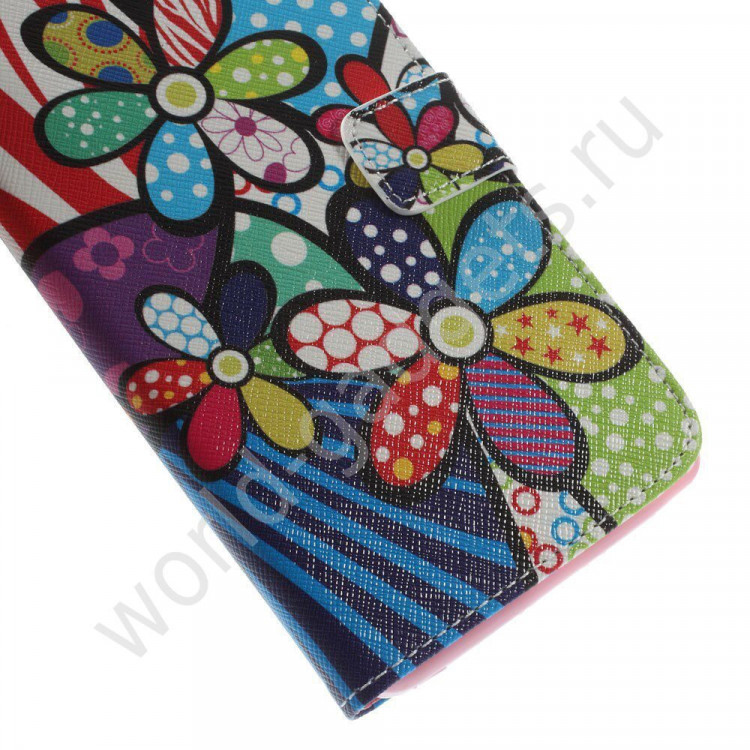 Чехол для Samsung Galaxy Note 4 (Цветы)