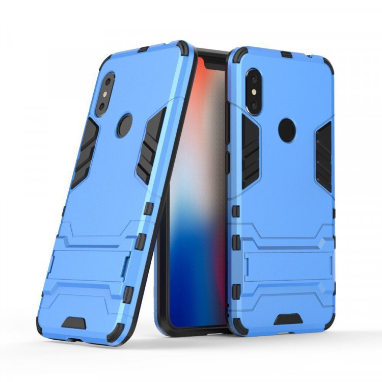 Чехол Duty Armor для Xiaomi Redmi Note 6 Pro (голубой)