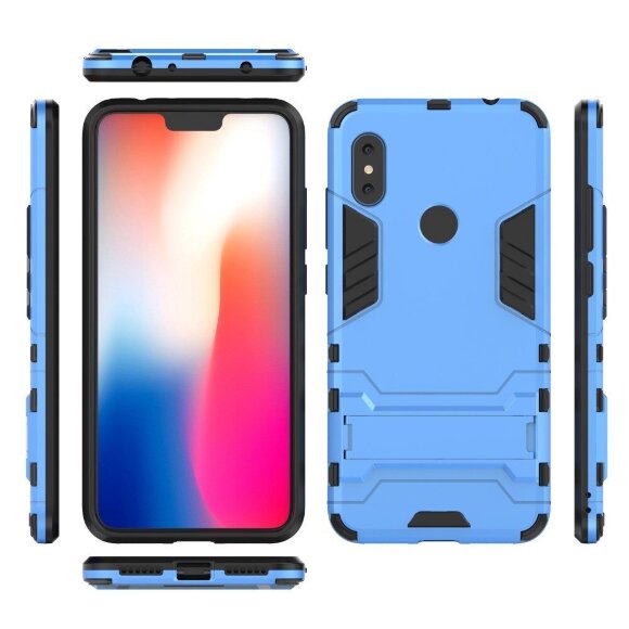 Чехол Duty Armor для Xiaomi Redmi Note 6 Pro (голубой) Чехол Duty Armor для Xiaomi Redmi Note 6 Pro (голубой)