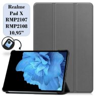 Планшетный чехол для Realme Pad X RMP2107, RMP2108 (серый) Планшетный чехол для Realme Pad X RMP2107, RMP2108 (серый)
