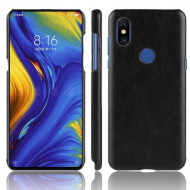 Чехол Litchi Texture для Xiaomi Mi Mix 3 (черный)