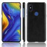 Чехол Litchi Texture для Xiaomi Mi Mix 3 (черный)