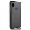Чехол Litchi Texture для Xiaomi Mi Mix 3 (черный)