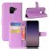 Чехол с визитницей для Samsung Galaxy A8 (2018) (фиолетовый)
