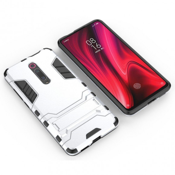 Чехол Duty Armor для Xiaomi Redmi K20 / Redmi K20 Pro / Xiaomi Mi 9T / Mi 9T Pro (серебряный)