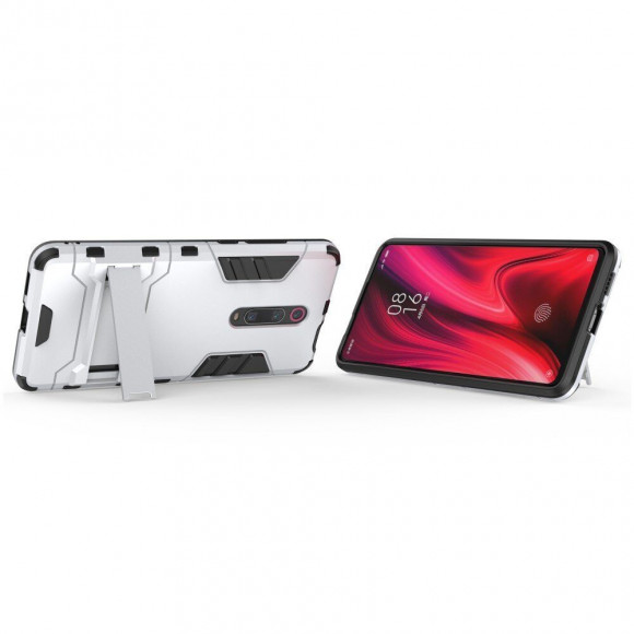 Чехол Duty Armor для Xiaomi Redmi K20 / Redmi K20 Pro / Xiaomi Mi 9T / Mi 9T Pro (серебряный)