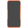 Чехол Hybrid Armor для Xiaomi Redmi Note 8 Pro (черный + оранжевый)