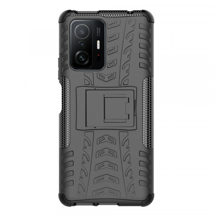 Чехол Hybrid Armor для Xiaomi 11T / Xiaomi 11T Pro (черный)