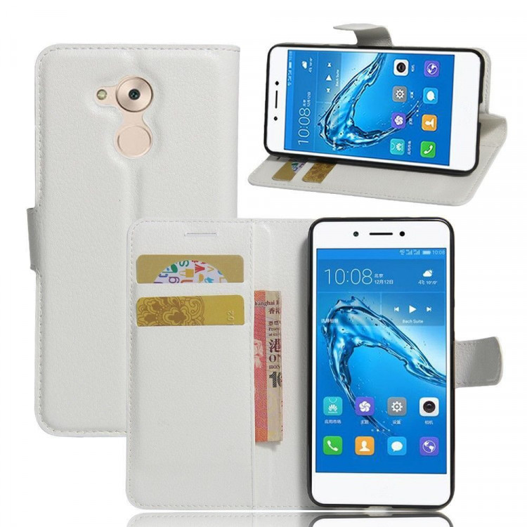 Чехол с визитницей для Huawei Enjoy 6s / Huawei Honor 6c (белый)