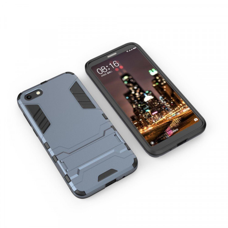 Чехол Duty Armor для Huawei Y5 Prime (2018) / Y5 lite (2018) / Huawei Honor 7A (DUA-L22) Российская версия (темно-синий)