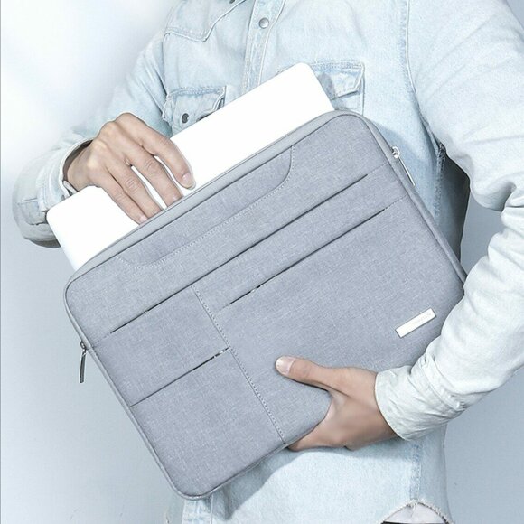 Сумка-чехол TAIKESEN для ноутбука и Macbook 15,6 дюйма (темно-серый)