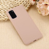 Силиконовый чехол Mobile Shell для Samsung Galaxy S20+ (Plus) (розовый)