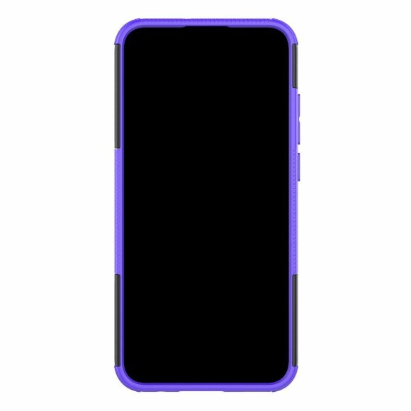 Чехол Hybrid Armor для Huawei P Smart+ (Plus) 2019 / Enjoy 9s / Honor 10i (черный + фиолетовый)
