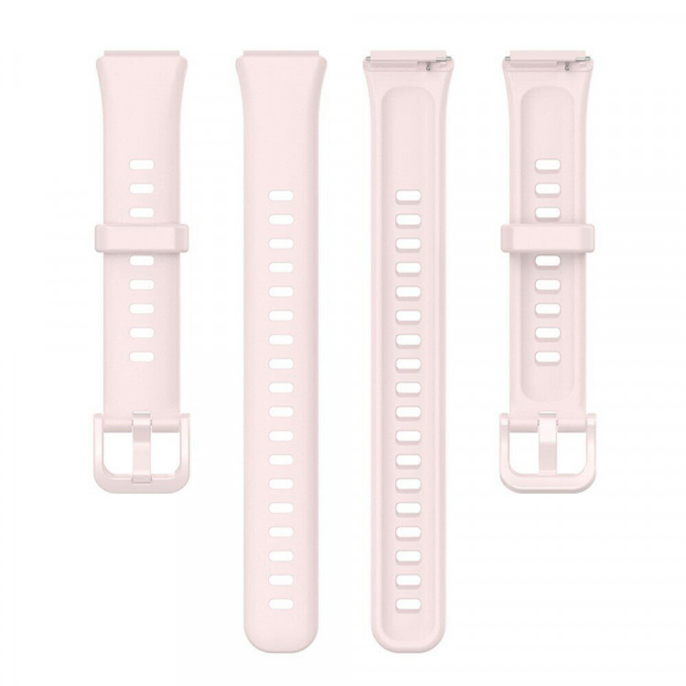 Силиконовый ремешок для Huawei Band 7 (розовый)