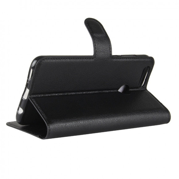 Чехол с визитницей для Huawei Honor 7X (черный) Чехол с визитницей для Huawei Honor 7X (черный)