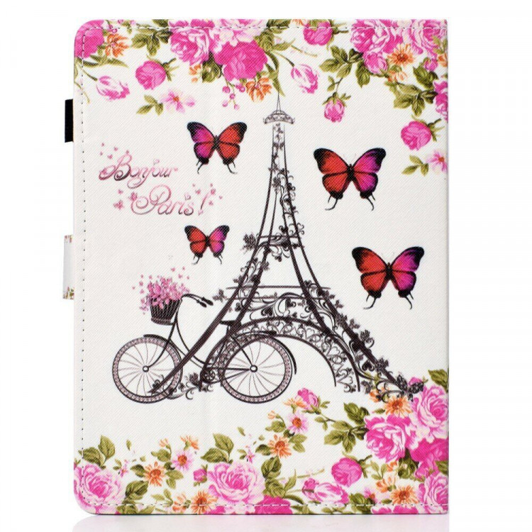 Универсальный чехол Coloured Drawing для планшета 10 дюймов (Eiffel Tower)
