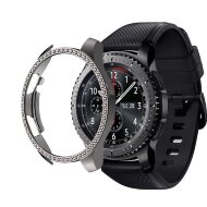 Декоративный бампер для Samsung Galaxy Watch 46мм (серый) Декоративный бампер для Samsung Galaxy Watch 46мм (серый)