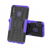 Чехол Hybrid Armor для Huawei Honor 8X (черный + фиолетовый)