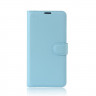 Чехол с визитницей для Huawei P10 Plus (голубой)