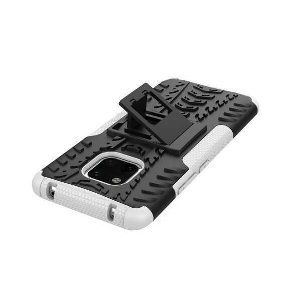 Чехол Hybrid Armor для Huawei Mate 20 Pro (черный + белый) Чехол Hybrid Armor для Huawei Mate 20 Pro (черный + белый)