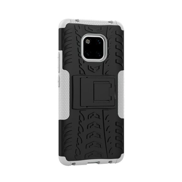 Чехол Hybrid Armor для Huawei Mate 20 Pro (черный + белый) Чехол Hybrid Armor для Huawei Mate 20 Pro (черный + белый)