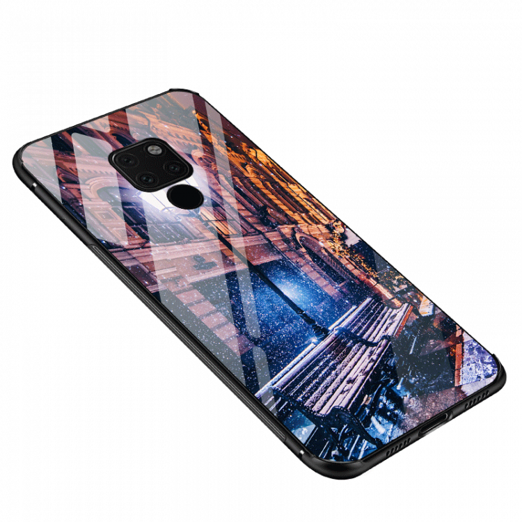 Чехол-накладка для Huawei Mate 20 (Street Lamp)